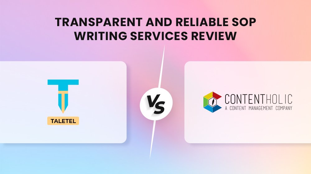 Transparent and Reliable SOP Writing Services